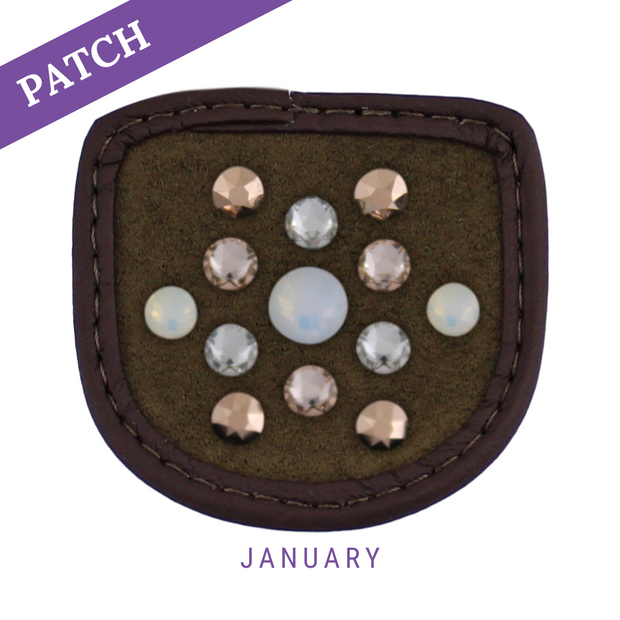 January Reithandschuh Patches