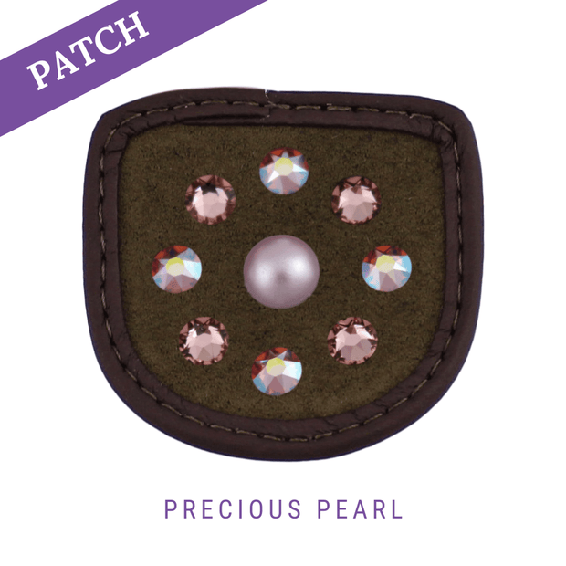 Precious Pearl Reithandschuh Patches